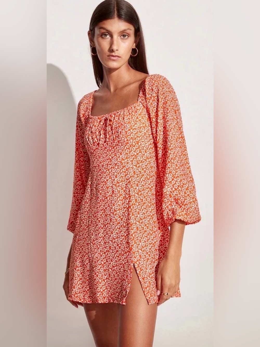 Faithfull The Brand Mini Yumi Floral Dress